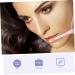 Baluue 18 Pcs Silicone Lip Brush Lip Mask Brush Tool Eyeshadow Makeup Tool Lip Applicator Abs 11.5X1X1CMx3pcs Assorted Colorx3pcs - Buy Online on GoSupps.com