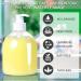 Yephets 16oz Clear Pump Bottles for Hand Sanitizer - 8 Pack BPA-Free Refillable Shampoo Containers - Buy Online on GoSupps.com