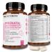 Prenatal Vitamins with DHA and Folate - Multivitamin Supplement with Iron Calcium Digestive Enzyme Cognitive & Nausea Support - Before & During Pregnancy for Mom & Baby 90 Gel Capsules