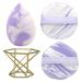 Makeup Egg Sponge Soft Face Puff and Makeup Beauty Sponge Blender with Holder Beauty Blenders Set Multi-purpose Makeup Puff for Bb Cream Powder Isolation Cream