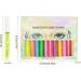 Colored Liquid Eye Liner Long Lasting Matte Liquid Eye Liner UV Neon Pigmented Graphic Liners Face & Body Painting Liner Festival Makeup Kit for Women Girls - Buy Online on GoSupps.com
