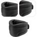 Predolo Cervicorrect Neck Support Foam Pillow - Soft Sponge Neck Brace for Airplanes Black | International Shipping Available - Buy Online on GoSupps.com