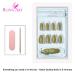 Bling Art False Nails - Gold Gel Ballerina Coffin 24 Long Artificial Nails with Glue for Perfect Manicure - Buy Online on GoSupps.com