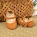 CENCIRILY Baby Girl Mary Jane Shoes | Anti-Slip Soft Sole Princess Flats | 0-18 Months | Brown - Buy Online on GoSupps.com
