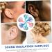 Balacoo 3 Pairs Concert Ear Protection | Anti-Noise Earplugs for Sleeping Travel & Construction | Waterproof Soundproofing - Buy Online on GoSupps.com