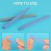 WLLHYF 8 Pieces Pumice Stone Nail File Set | Manicure & Pedicure Tools for Salon & Personal Use | Cuticle Remover & Buffing Accessories - Buy Online on GoSupps.com