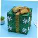 LABRIMP Mantel Decor Box Decor Mini Christmas Tree Ornament Miniature Park Bench Showcase Adornment Window Bag Green 15.00X15.00X15.00CM - Buy Online on GoSupps.com