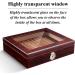 Cigar Boxs Humidors Cigars Case Glass Top Cigar Desktop Box Cigar Humidor Cigar Box with Humidifier and Hygrometer - Buy Online on GoSupps.com