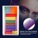 Rainbow Colorful False Eyelashes - Gradient Individual Eyelash Extensions (12mm) for Stunning Looks | Shop Internationally - Buy Online on GoSupps.com