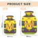 Personalized Striped Hot Water Bottle 2L - Pain Relief & Comfort | Ideal for Period Cramps & Heating Bags - Buy Online on GoSupps.com