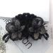 Flower Hair Claw Banana Clip Strong Hold Hair Grip for Thick Hair (Black) - Buy Online on GoSupps.com