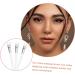 Ipetboom 3pcs Nose Shadow Highlighter Brush Nose Brush Nose Makeup Tool Eye Shadow Brush 14.00X1.70X1.10CM As Shown - Buy Online on GoSupps.com