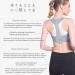 BLACKNANA Back Support Corrector Clavicles Spine Shoulder Support Belt Back Anti-Humpback Corrector for Women Men Gray Blue - Buy Online on GoSupps.com