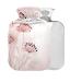 Romantic Hot Water Bottle with Cover 2L Large Hot Water Bag for Pain Relief Back Pain Heat/Cold Therapy