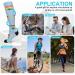 ACWOO Compression Socks - 6 Pairs Colorful Long Tube Non-Slip Flight Socks for Men & Women - Ideal for Sports, Pregnancy, Travel - L-XL Multi-color - Buy Online on GoSupps.com