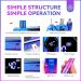 Saviland Professional Electric Nail Drill Kit - 40000RPM Nail Files - Purple Blue Gradient - Buy Online on GoSupps.com