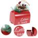 Alipis 1pc Decorative Hanging Decor Ornament Festival Home Tree Decoration Pendant Nice Iron Mail Xmas Red 9X9CM - Buy Online on GoSupps.com