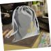 Beavorty 5pcs Organizer hair dryer bag makeup brush bag hair dryer bag for travel drawstring bag 30.00X25.00X0.50CMx5pcs Greyx5pcs - Buy Online on GoSupps.com