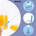 FOREVERIE All Purpose Small Cleaning Brush Blue Ideal for Cleaning Drinking Straws Sippy Cups or Bottles Small Nozzles Difficult to Access Corners Bristles Size from Tiny to Large Set of 10 Blue 10 - Buy Online on GoSupps.com