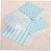 SKISUNO Candy Bag 24pcs Candy Shape Container Paper Mixed Party Patterns Wavy Wedding Blue Dot Bags Birthday Striped Sacks - Buy Online on GoSupps.com