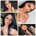 Buy Long Black Straight Wig for Women | Natural Brunett Wigs for Cosplay Costume Party & Halloween | Fast International Shipping - Buy Online on GoSupps.com
