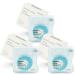 Coconut Oil Infused Woven Dental Floss Vegan and Cruelty Free Coconut 6 Month Supply (33 Yards x 3 Units)