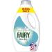 Fairy Non Bio 51 Washes Sensitive Washing Liquid 1785ml Unscented 1.79 l (Pack of 1) - Buy Online on GoSupps.com