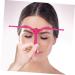 MAGICLULU Eyebrow Balance Ruler 3 Pcs Eyebrow Stencils Embroidery Kit Eyebrow Makeup Tool Diy Makeup Tool Balance Ruler Portable - Buy Online on GoSupps.com