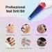Depvko Super Long 5 in 1 Nail Drill Bits 3/32'' Carbide Tungsten Bits Two Way Rotate Professional Advanced Safety Bits for Nail Fast Remove for Manicure Pedicure Cuticle Gel Polishing(Fine Purple) Fine-F Purple - Buy Online on GoSupps.com
