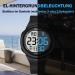 Buy 8 Alarms Vibration Clock for Seniors - Medication Reminder for Deaf | Large Backlight Display - Buy Online on GoSupps.com