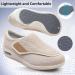 Men's Diabetic Edema Shoes | Extended Widths | Removable Memory Foam Insoles | Lightweight & Comfortable | Ideal for Seniors | Swollen Feet Relief | Black/Grey - Size Men 10/Women 11 - Buy Online on GoSupps.com