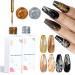 U-Shinein Nail Gel Polish 6 Colors Glitter Nail Polish Gel Solid Nail Sculpture Building Gel Nail Charms Gel Upgrade Solid Builder Gel Color 03