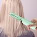 Hair Straightener Brush Electric Hot Comb - 3 Temperature Settings for Sleek Styles | Green - Perfect for Home Use | Ideal for Women & Girls - Buy Online on GoSupps.com