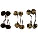 Zac's Alter Ego Set of 3 Leopard Print Hair Pom Pom Elastics - Buy Online on GoSupps.com