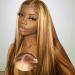 Gluess Human Hair Wigs Wear and Go Glueless Wigs Pre Cut Lace Pre Plucked Natural Hairline Glueless Straight for Black Women 5x5Hd Lace Beginner Friendly 180% Density 20inch 4/27 5x5-4/27# 20 inches (51cm)