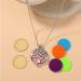 ZDNT 260-Piece Aromatherapy Essential Oil Diffuser Pads - 30mm Replacement Fragrance Accessories in 20 Colors for Ultimate Home Fragrance - Buy Online on GoSupps.com