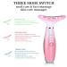 Haoyehome Anti-Aging Face Massager - Thermal Facial Vibrating Massager for Tightening Sagging Skin on Face and Neck - Pink - Buy Online on GoSupps.com