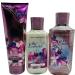 Bath & Body Works Body Be Enchanted Gel Wash Body Lotion and Ultimate Hydration Body Cream 3 Piece Set