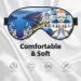 Buy Greek Island Sea View Print Unisex Sleep Mask - Double-Sided Eye Mask for Sound Sleep & Skin Care - International Shipping - Buy Online on GoSupps.com