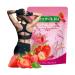 Th Au Lait Minceur La Fraise - Boisson Naturelle For La Gestion Du Poids Et La R duction De La Graisse Abdominale(1PC)