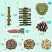 ERKOON 13er Rabbit Toys Set for Teeth Boredom Breaker Natural Wooden Treats for Rabbit Hamster Grass Rattan Carrot Sticks Guinea Pig Tooth Cleaning Toys for Rat Guinea Pig Chinchilla Gerbils 1 count (Pack of 13) - Buy Online on GoSupps.com