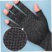 Buy Fingerless Compression Gloves for Carpal Tunnel Recovery - Non-Slip Grey Large - 1 Pair - Buy Online on GoSupps.com