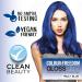 Colour-Freedom Gloss Pro Truly Blue Semi-Permanent Hair Colour 150ml | Ultra-Vibrant Vegan Colour Mask with PurePlex | Lasts Up To 6-10 Washes | Ammonia-Free (Pack of 1) - Buy Online on GoSupps.com