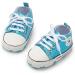 Baielley High Top Baby Sneakers | Soft Sole Newborn First Walkers Shoes | 0-6 Months | Blue - Buy Online on GoSupps.com