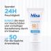  Mixa Mixa UV 50 Moisturizing Care for Sensitive Skin UVB + UVA + Long UVA Protection SPF 50 with Hyaluronic Acid Suitable for Face and Neck Hypoallergenic 50 ml - Buy Online on GoSupps.com