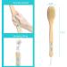 Long Handled Two-Sided Shower Back Brush with Hard and Soft Bristles - Body Scrubber and Exfoliating Glove - Buy Online on GoSupps.com