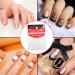 GRARRO 6 Pack Of 48 Nail Art French Manicure Tip Guides Stickers - Buy Online on GoSupps.com