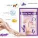 Foot Mask Exfoliating Feet Mask Natural Ingredients Safe Use for Home - Buy Online on GoSupps.com