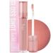 Kaja Lip Gloss - Gloss Shot | with Jojoba Oil  Tinted Shimmer  Hydrating  Non-sticky  Juicy  Nude  Plumper Looking Lips  02 Milk Tea  0.14 Fl Oz