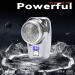2023 Mini-Shave Portable Foil Shaver - Pocket Size Electric Razor for Men | USB Rechargeable & Washable | Perfect for Travel | Ideal Gift for Boyfriend, Father & Father-in-Law | Silvery - Buy Online on GoSupps.com